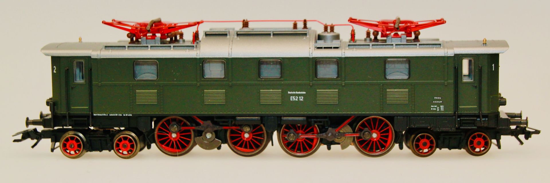 Trix 22223 - Trix - E-Lok E52 12 DB Ep.III grün H0/GL